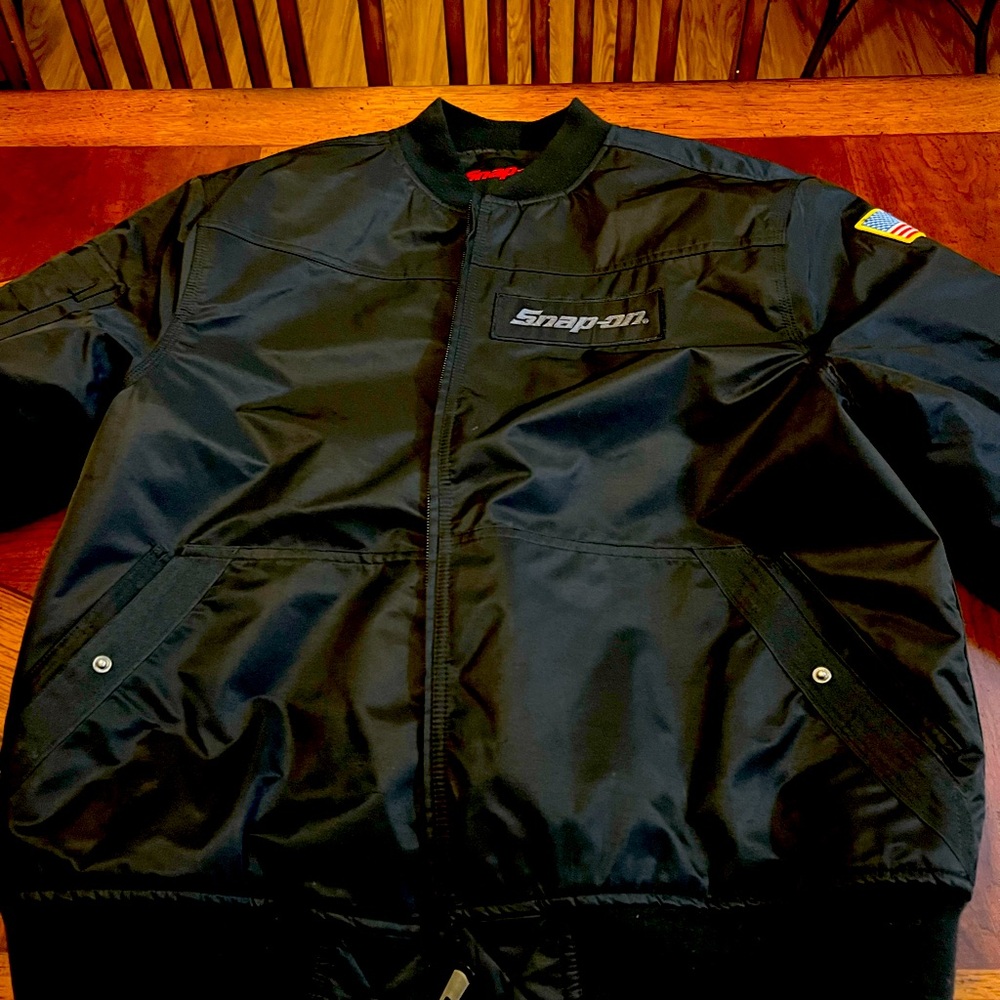 Snap on jacket